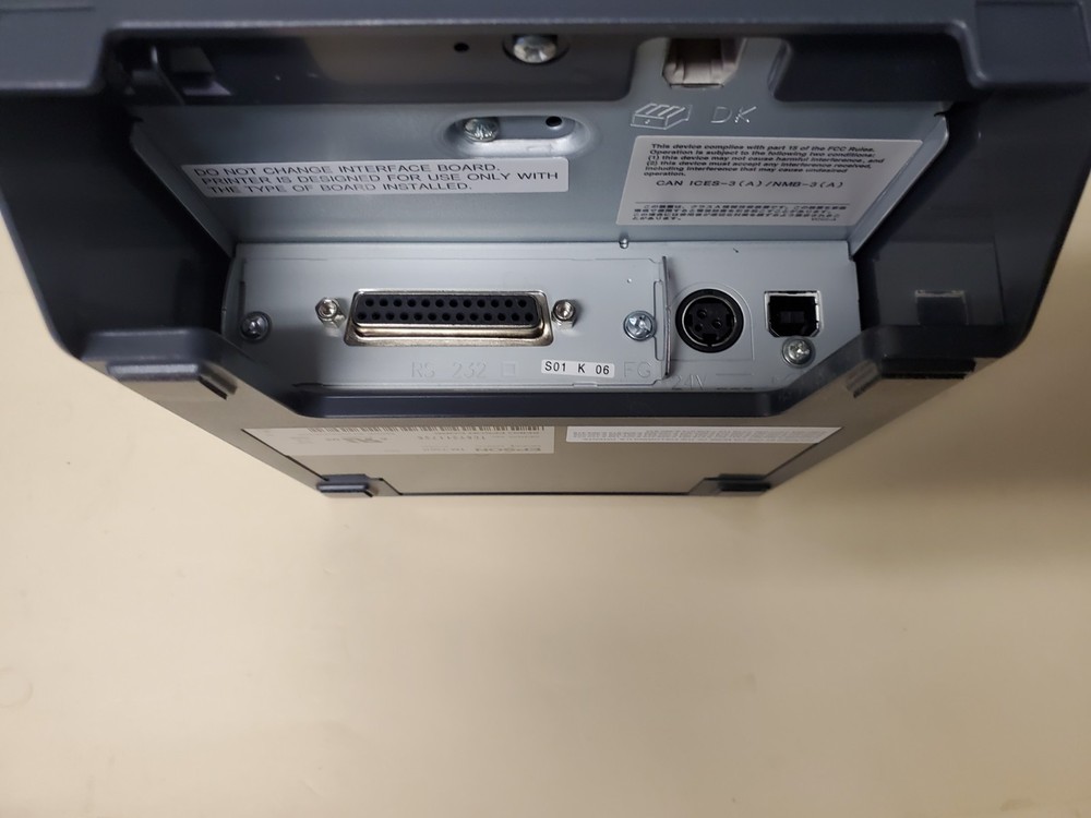 Epson TM-T20II with both USB +Serial Receipt Printer for kitchen restaurant