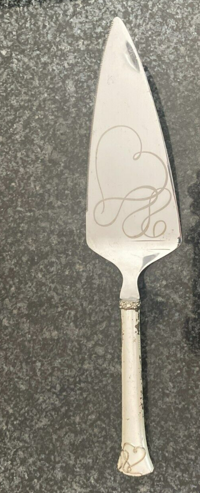 Mikasa Silver Plated Wedding Cake Server Set