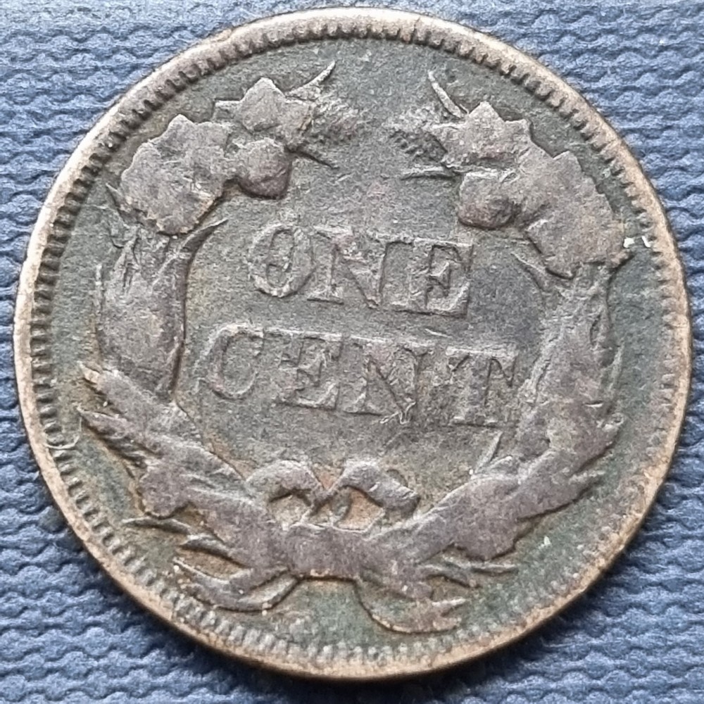 1857 Flying Eagle Cent 1c Circulated Details #76897