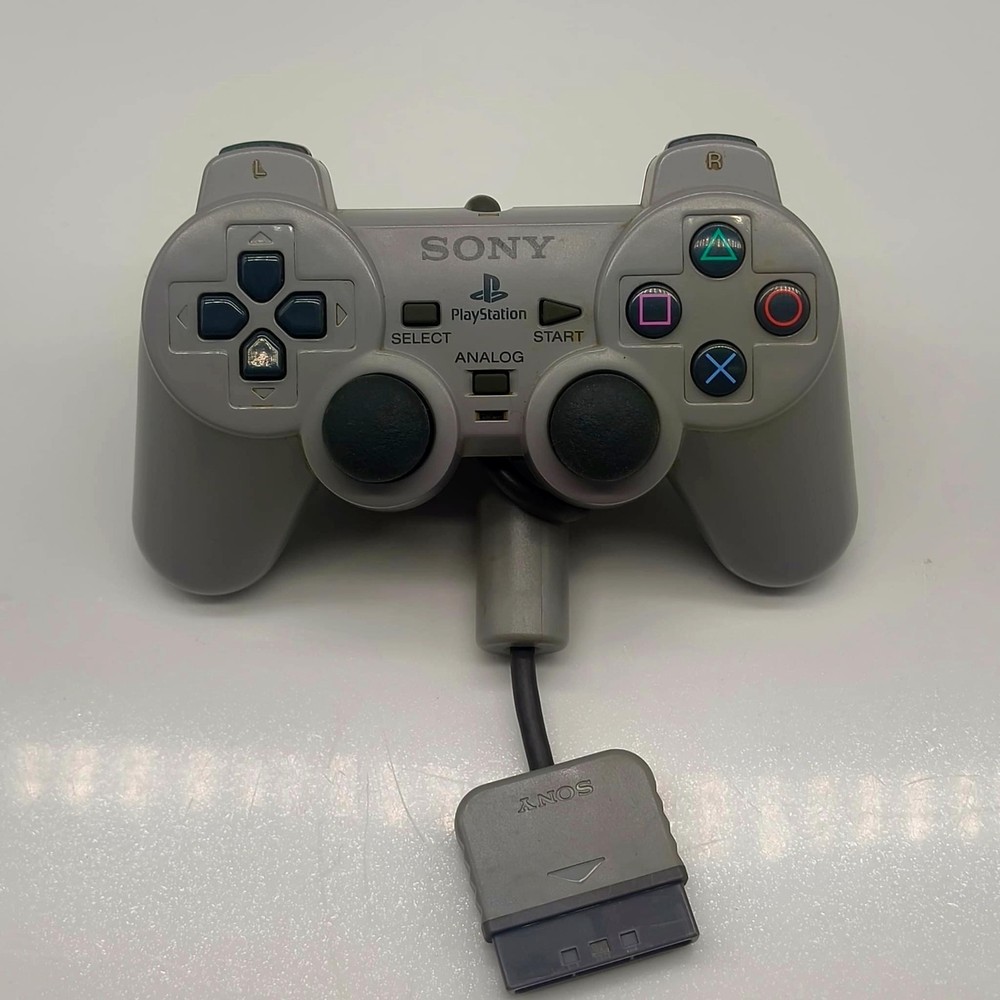 SONY PLAYSTATION 1 PS ONE CONSOLE SCPH-102 + CONTROLLER + MEMORY + CABLES