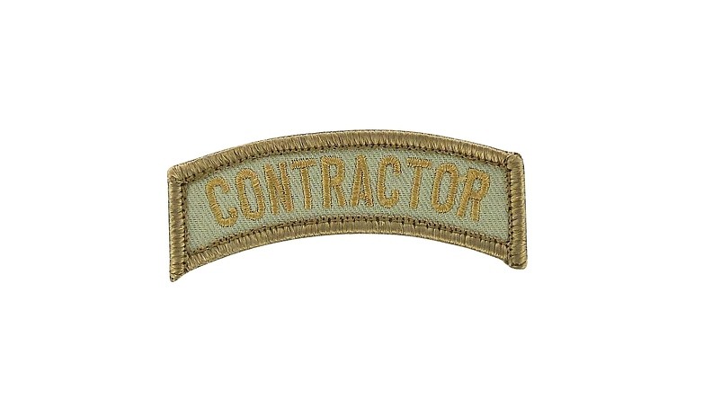Patch Embroidered Iron-On Or Sew-On Contractor