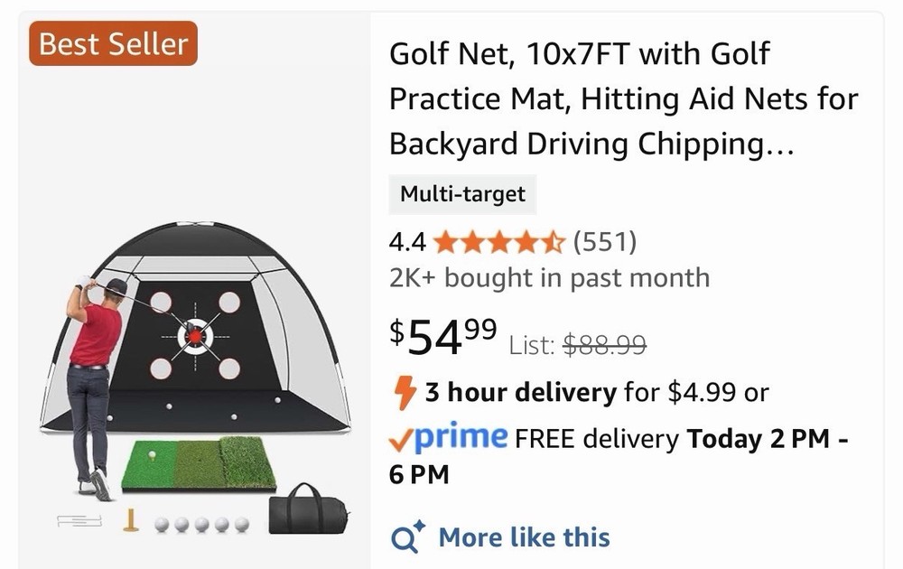 Golf Practice Net LXW004