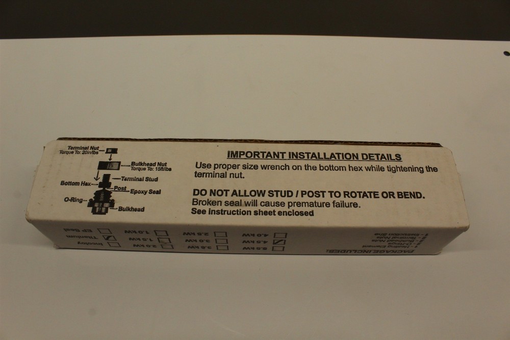 Universal Replacement Heating Element 4.5kw titanium Factory Sealed