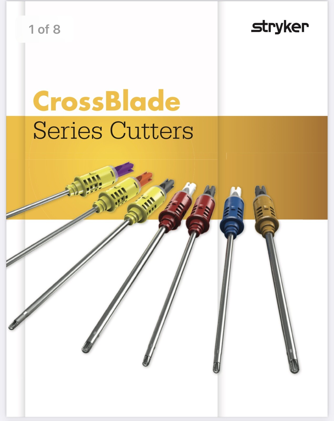 Stryker Shaver Blades, Any Kind (Price for 1 Box/5) Pump Tubing Available