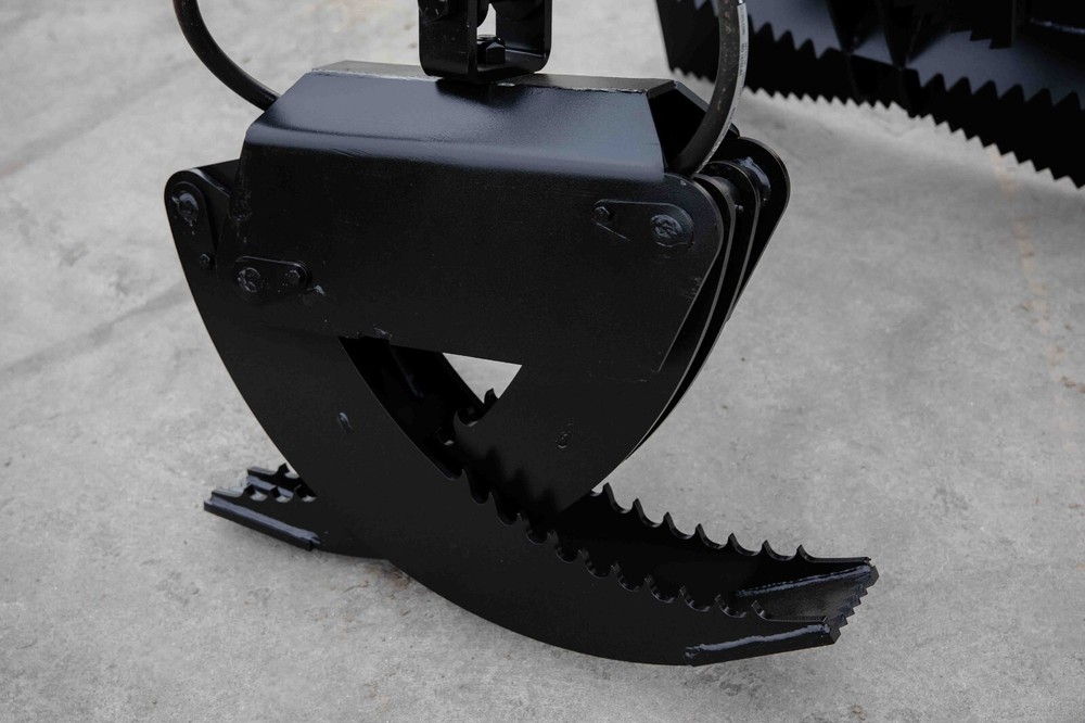Mini Bobcat Log Grapple - Manual Rotation