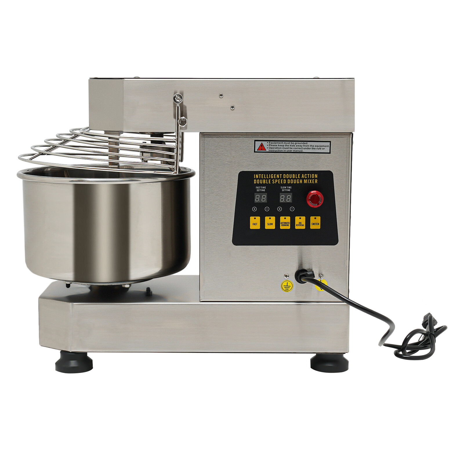 Pizza Dough Mixer Commercial Spiral Dough Mixer Machine Food Mixer Bakery 750w