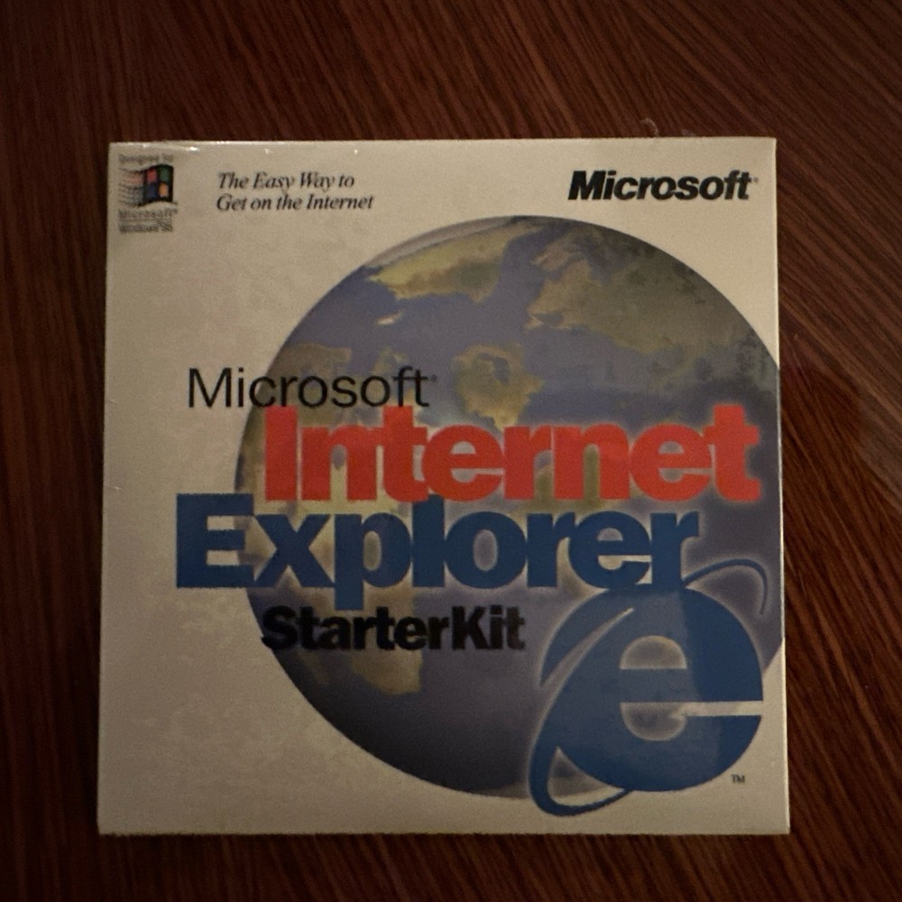MICROSOFT INTERNET EXPLORER STARTER KIT  FOR WINDOWS
