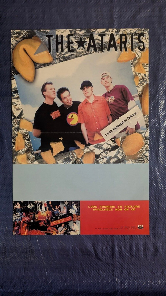 The ATARIS Look Forward to Failure Original Promo Poster