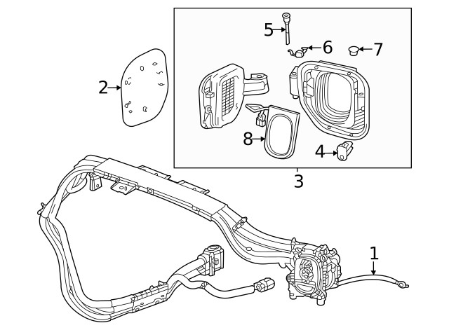 Genuine GM Sensor 84989904