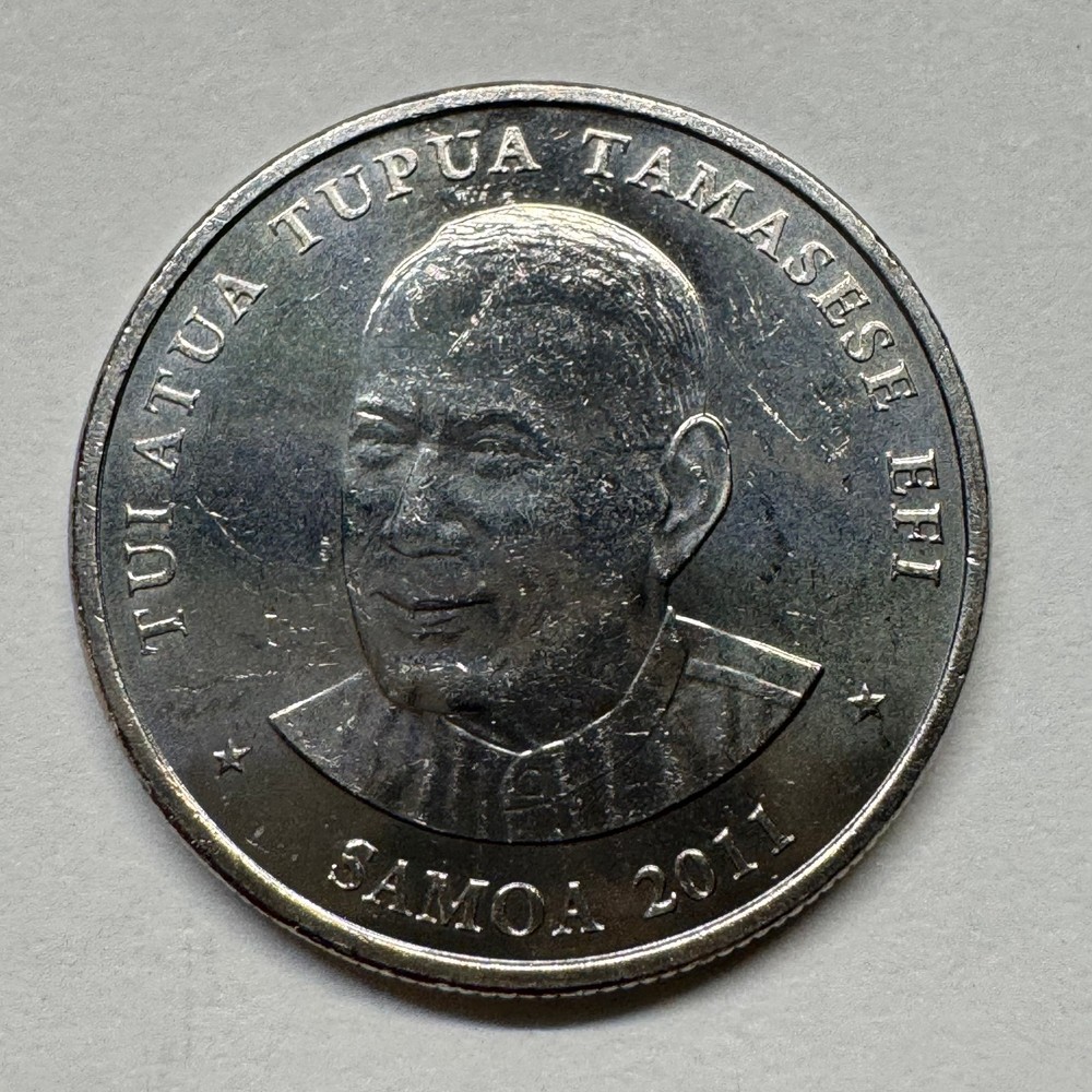 2011 Samoa 10 Sene - Coin #D-020
