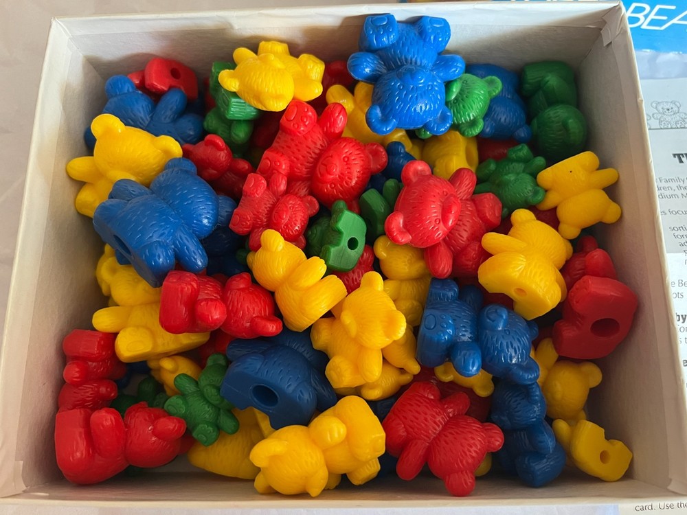 Learning Resources Three Bear Family Counters 80 Plastic Bears In 3 Sizes