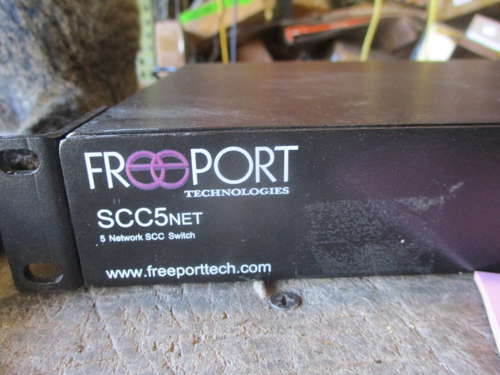 Used Freeport SCC5NET 5 network SCC Switch