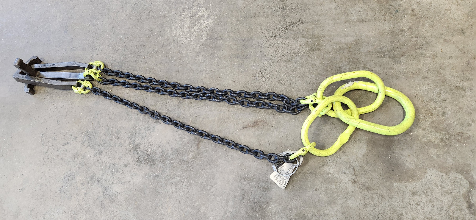 Gunnebo TOL 4'-6"  3-Leg Branch 9/32" 3250Lb  Basket Lifting Sling.