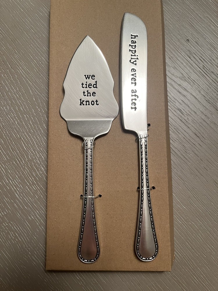 Mud Pie Wedding Cake Serving Set