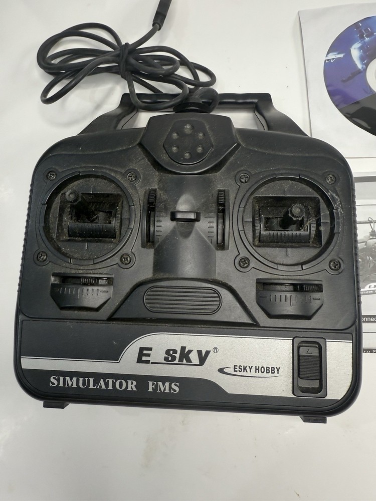 ESKY Hobby Simulator FMS Controller E Sky With CD & Instructions