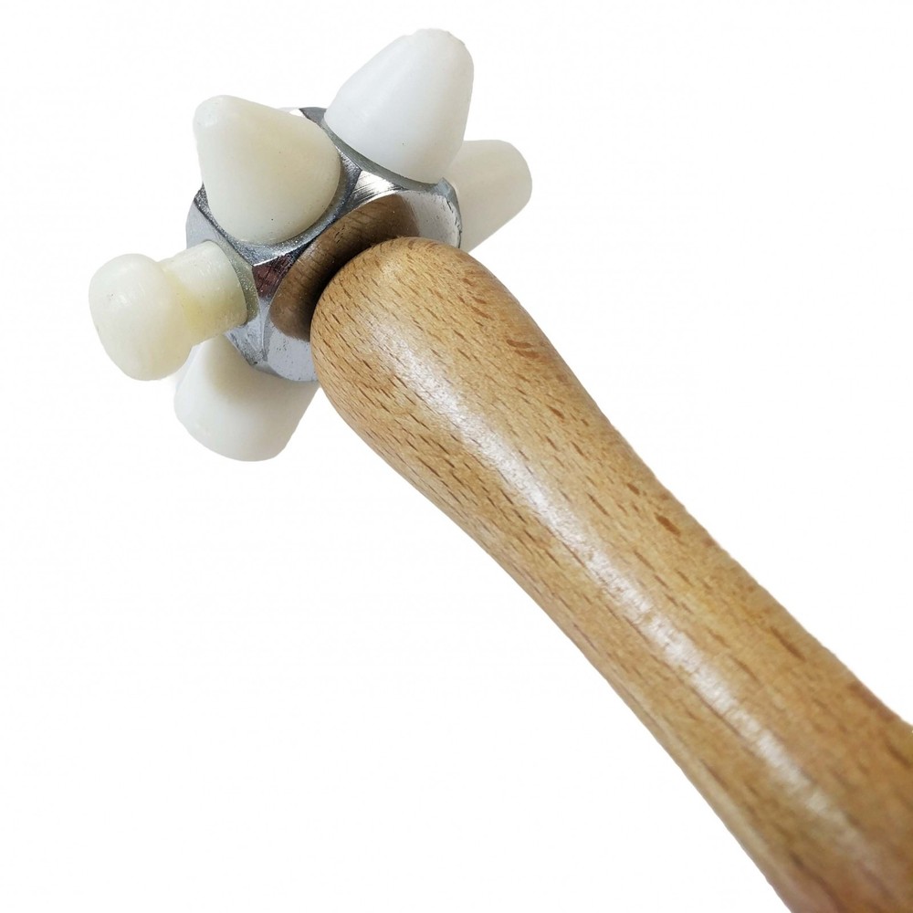 Universal Tool 6 in 1 Multi-head Nylon Hammer