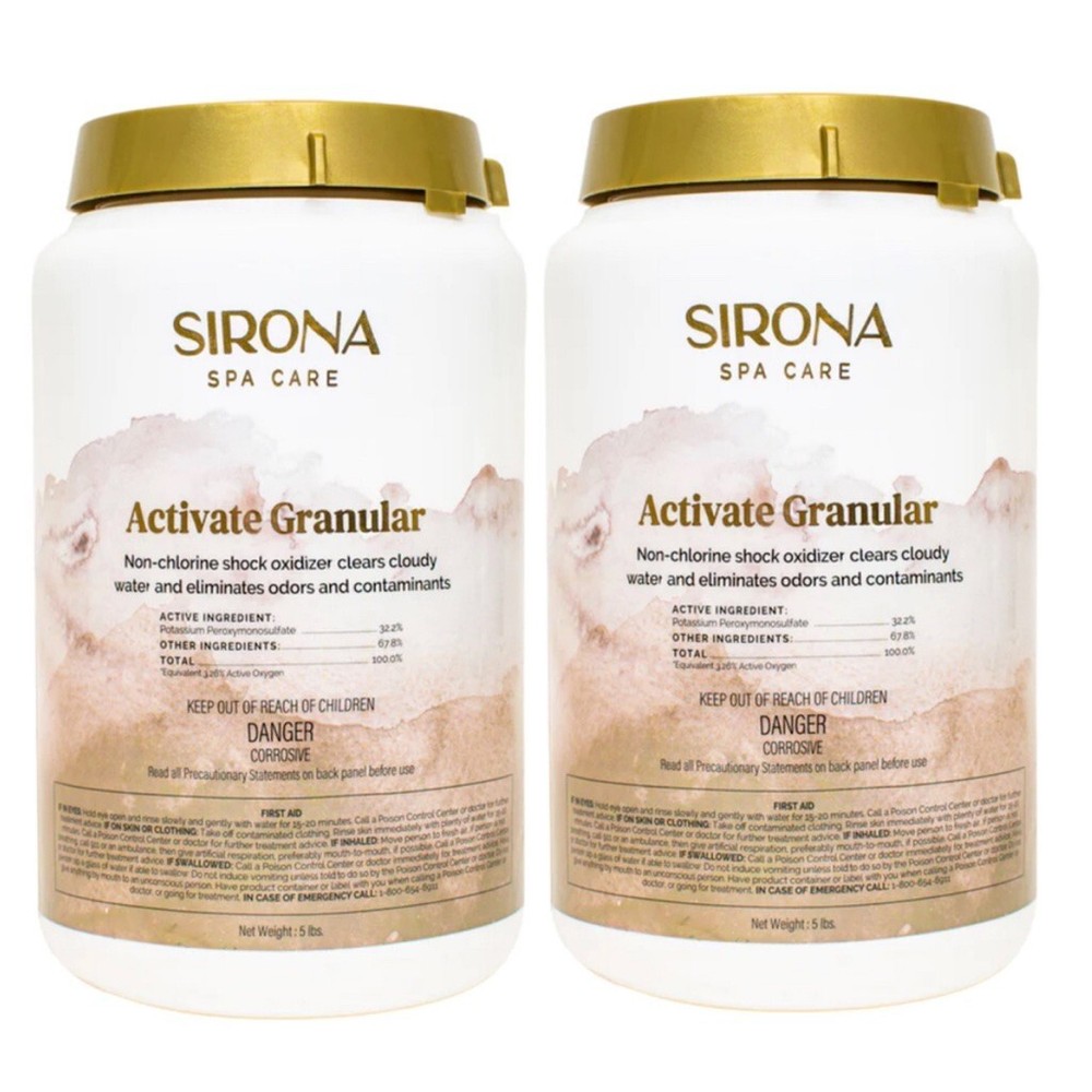 Sirona Spa Care Activate Granular (5 #) (2 Pack)