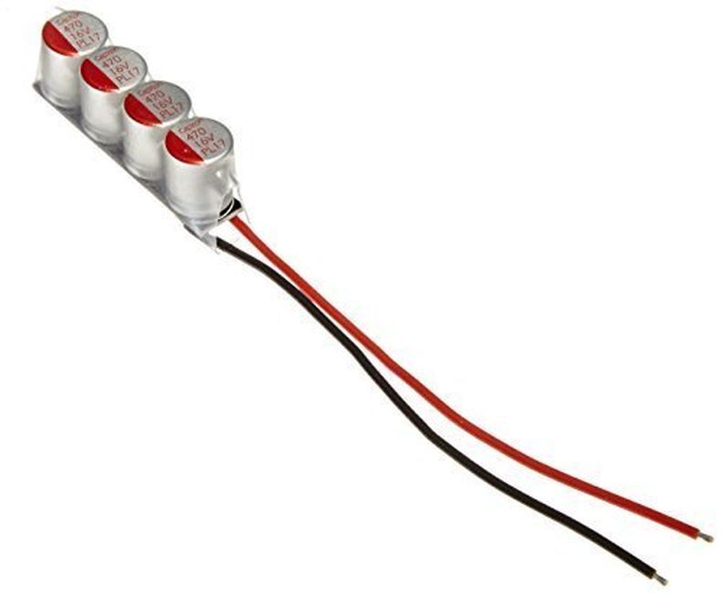 HobbyWing XeRun Electronic Speed Controller (ESC) Upgraded 4-Capacitor Module