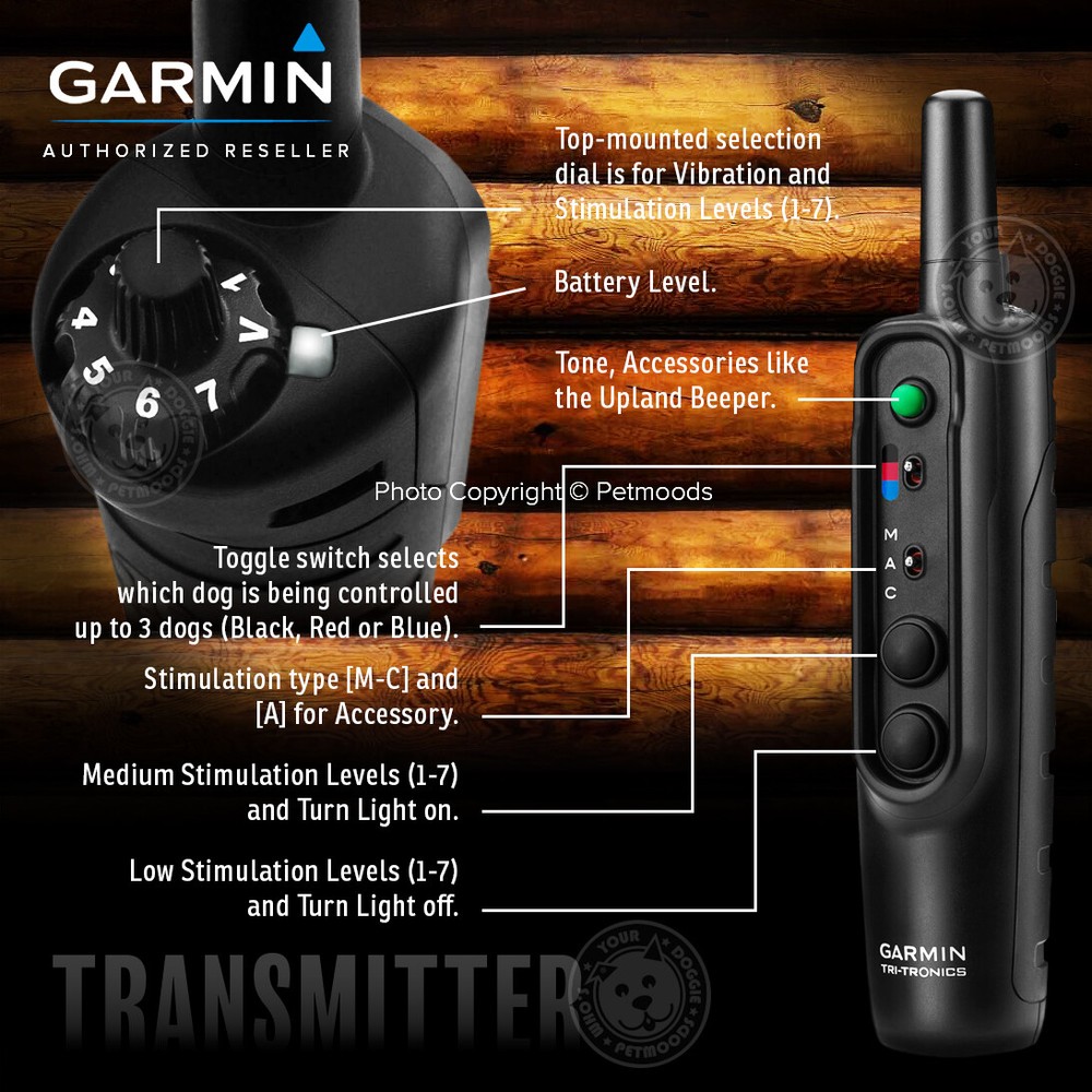 Garmin Pro 550 Advanced Dog Trainer Collar System