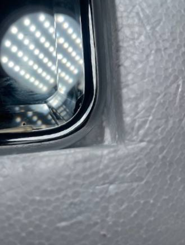 Pottery Barn Vintage Recessed Medicine Cabinet Chrome 17" x 27" #U200 READ