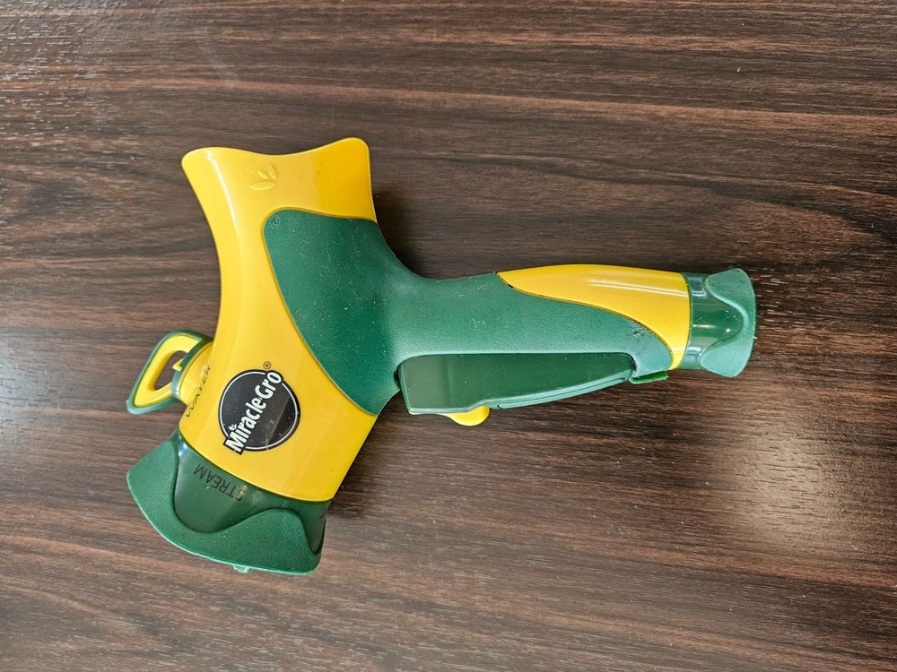Miracle Gro Liquafeed Hose Sprayer Multi Function Nozzle Jet Stream Empty