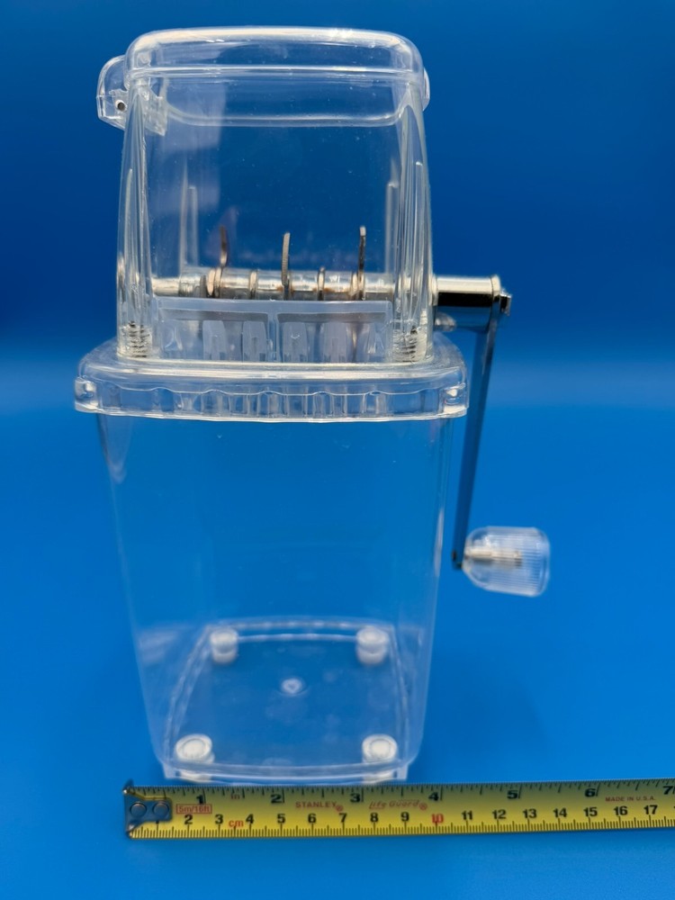 Ice Crusher / Ice Machine Clear Manual