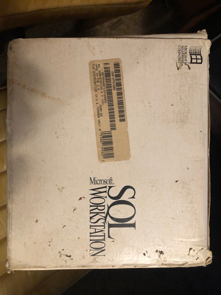 Microsoft SQL Workstation 6.0 228-875v600