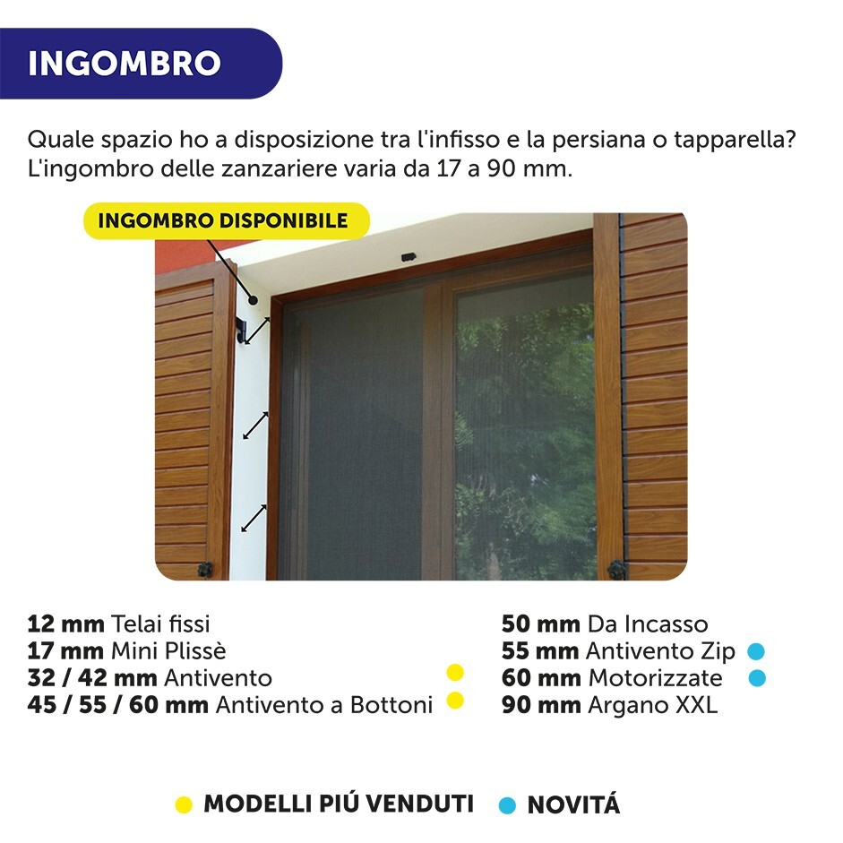 55mm "Ruler" Roller Windproof Mosquito Net, Vertical, Spring, CUSTOMIZED