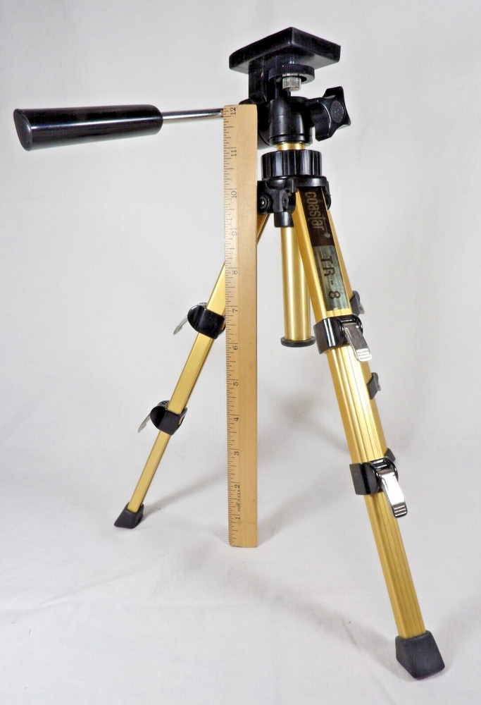Coastar TR-8 Camera Camcorder Tripod & Case