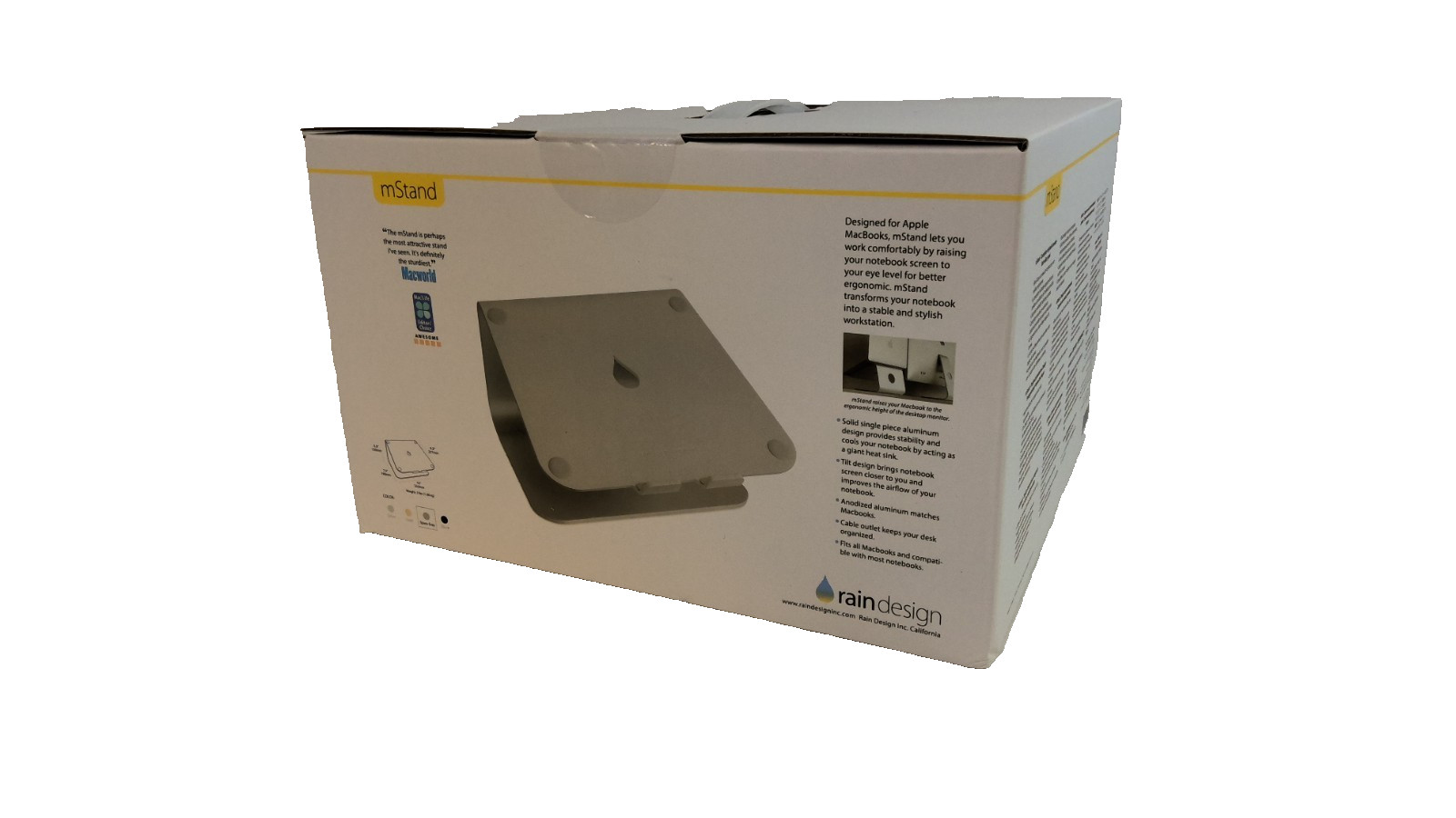 Rain Design mStand Laptop Stand - Space Gray (10072) for all laptops