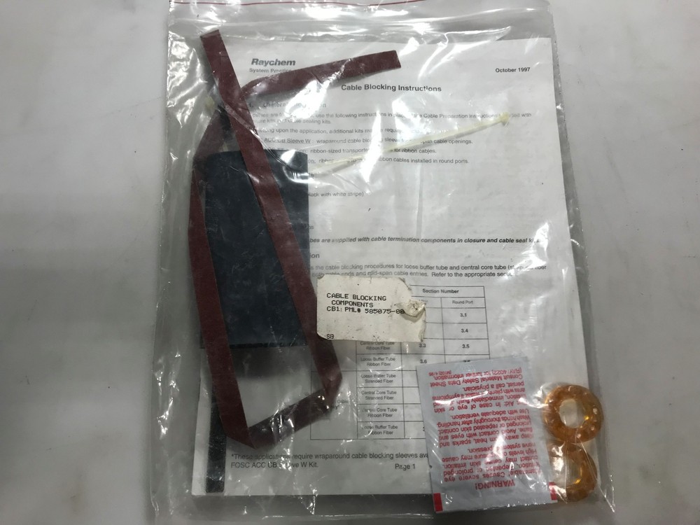Raychem FOSCACC-Cable-Block-T