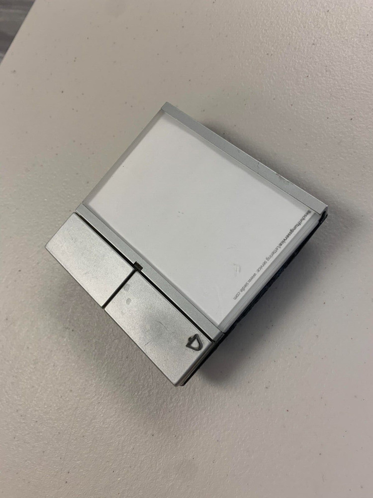 Siedle BTM 650 Two Button Silver