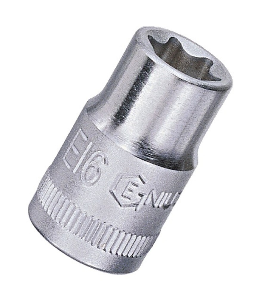 Genius Tools 1/2" Dr. E-24 E-Star Hand Socket - 454524