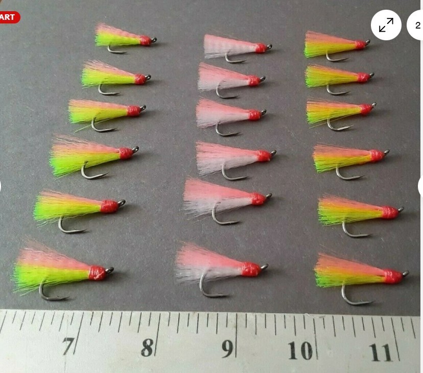 18 Pompano Jig Teasers - Multi Colored Teasers (3 Types)