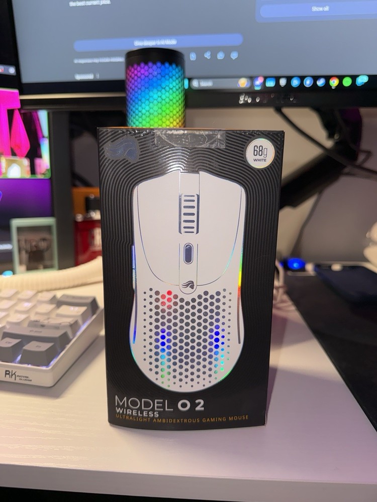 Glorious Model O 2 Wireless Gaming Mouse with keychain