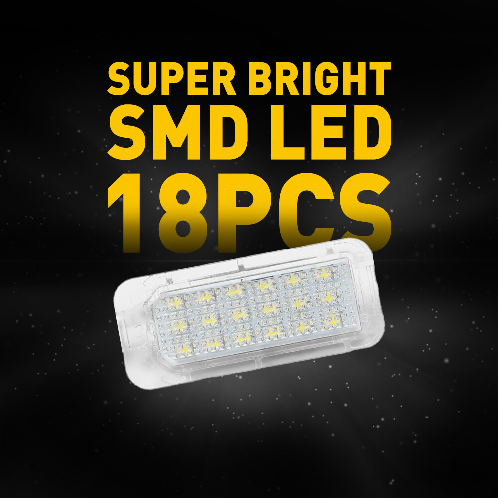 2x For Ford Escape 2013-19 LED License Plate Light Tag Lamp Assembly Replacement