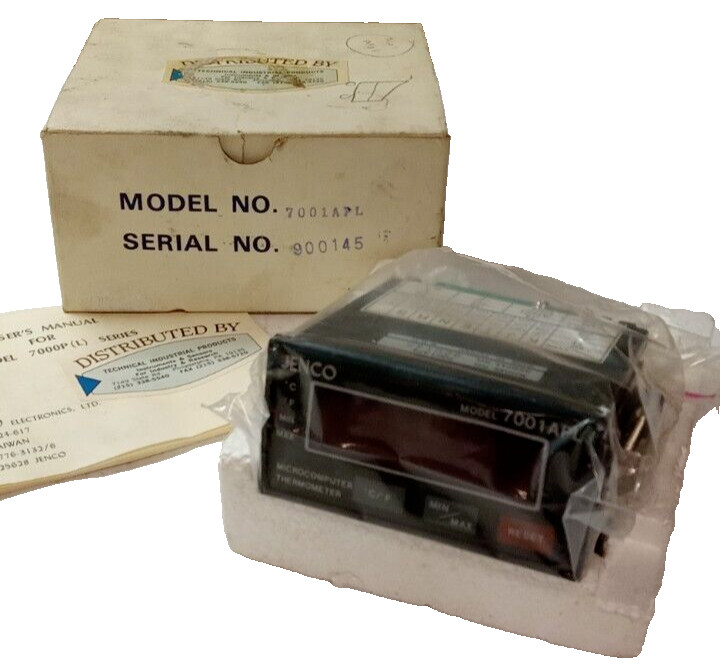 NEW JENCO DIGITAL MICROPROCESSOR PANEL METER  7001APL