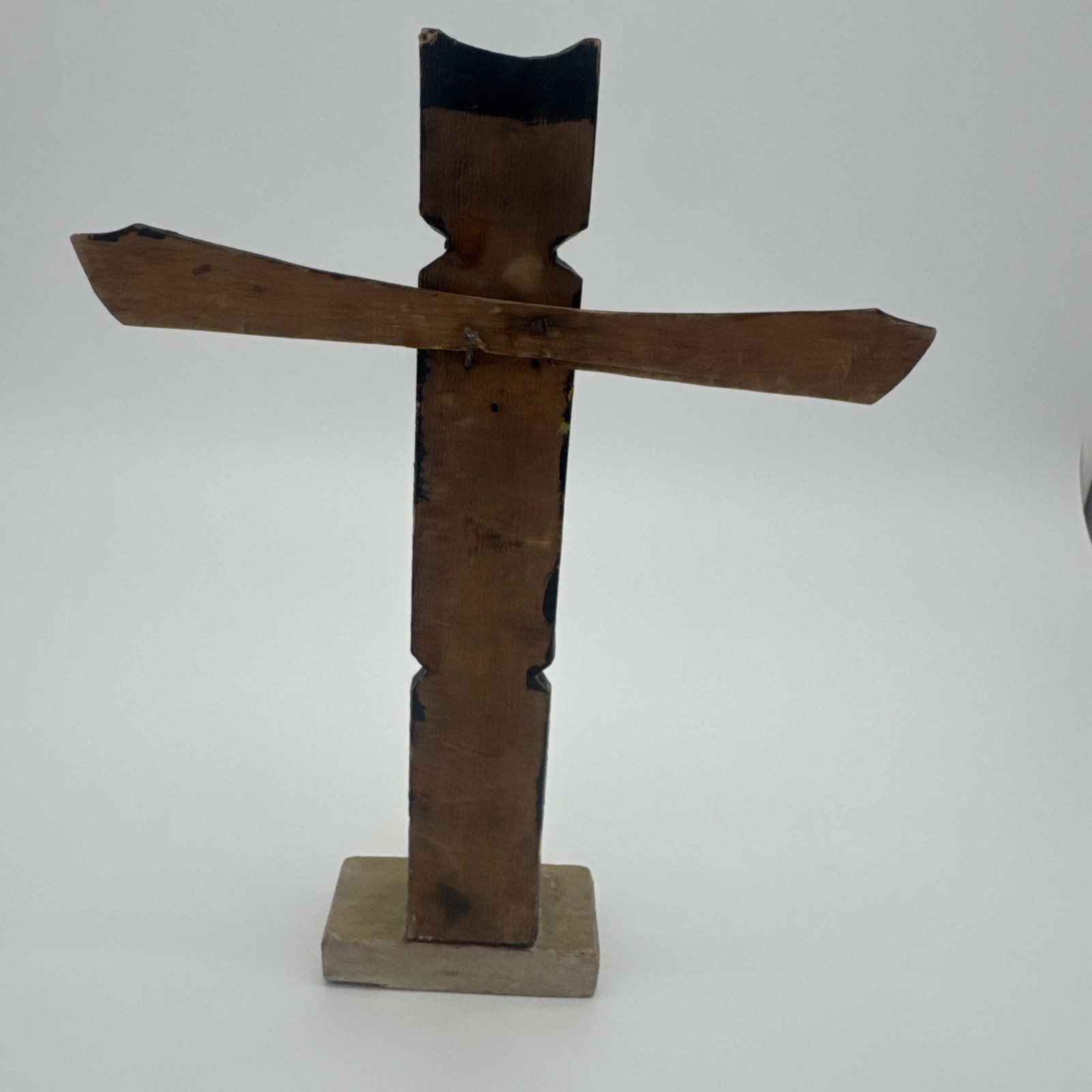 Original Hand Carved Totem Van. B.c Miniature 4.5"