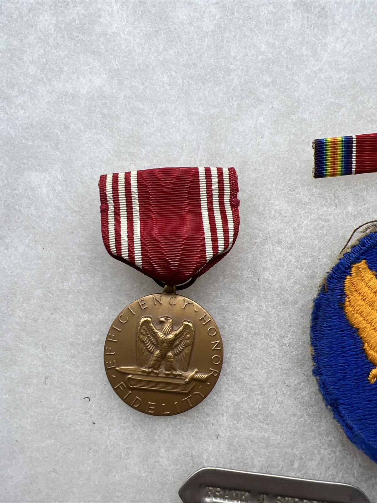 WW2 US Army Air Force Dog Tag Lot Massachusetts Vet (FF370