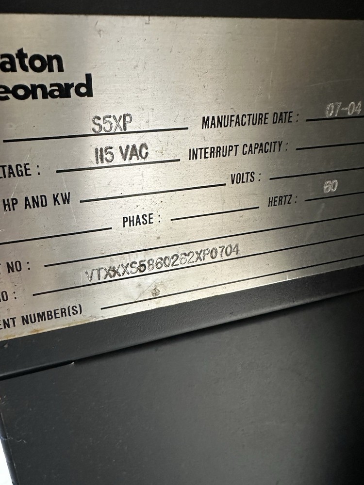 Eaton Leonard,S5XP,Vector Measuring Machine