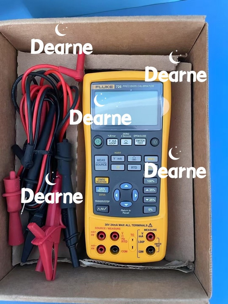 Fluke 726 Precision Multifunction Process Calibrator/ Good function #$