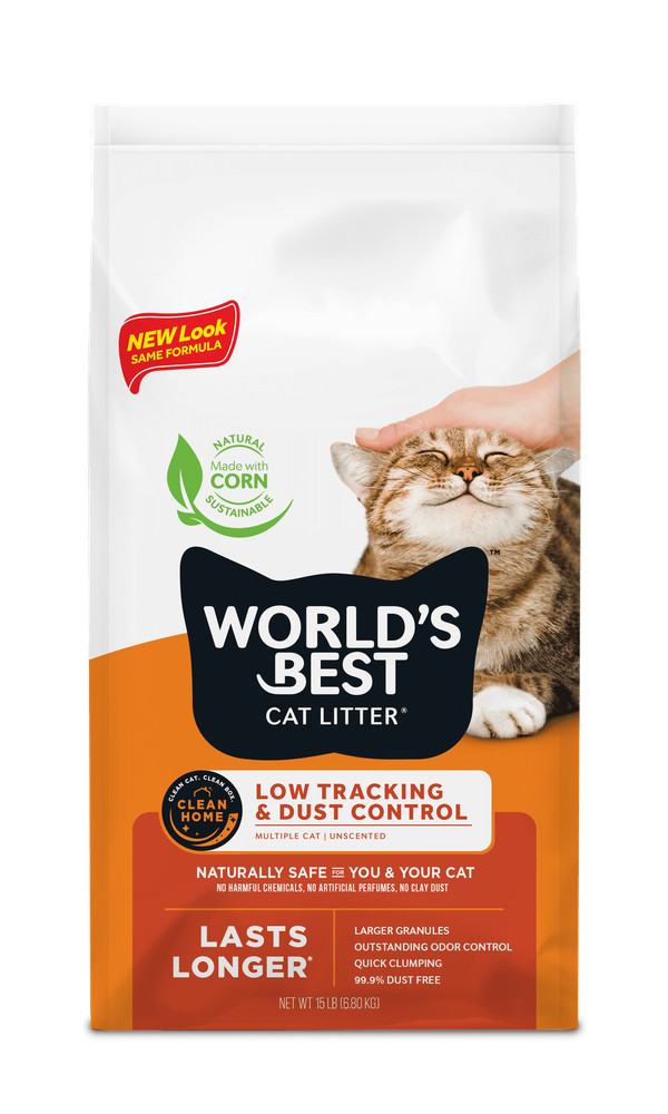 Low Tracking & Dust Control Unscented Cat Litter | Flus