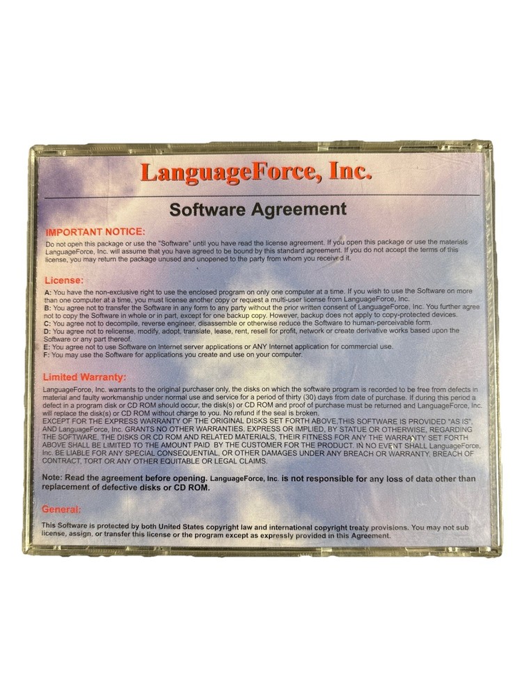 Universal Translator 3.2 CD-ROM ***Disc Excellent Condition ***