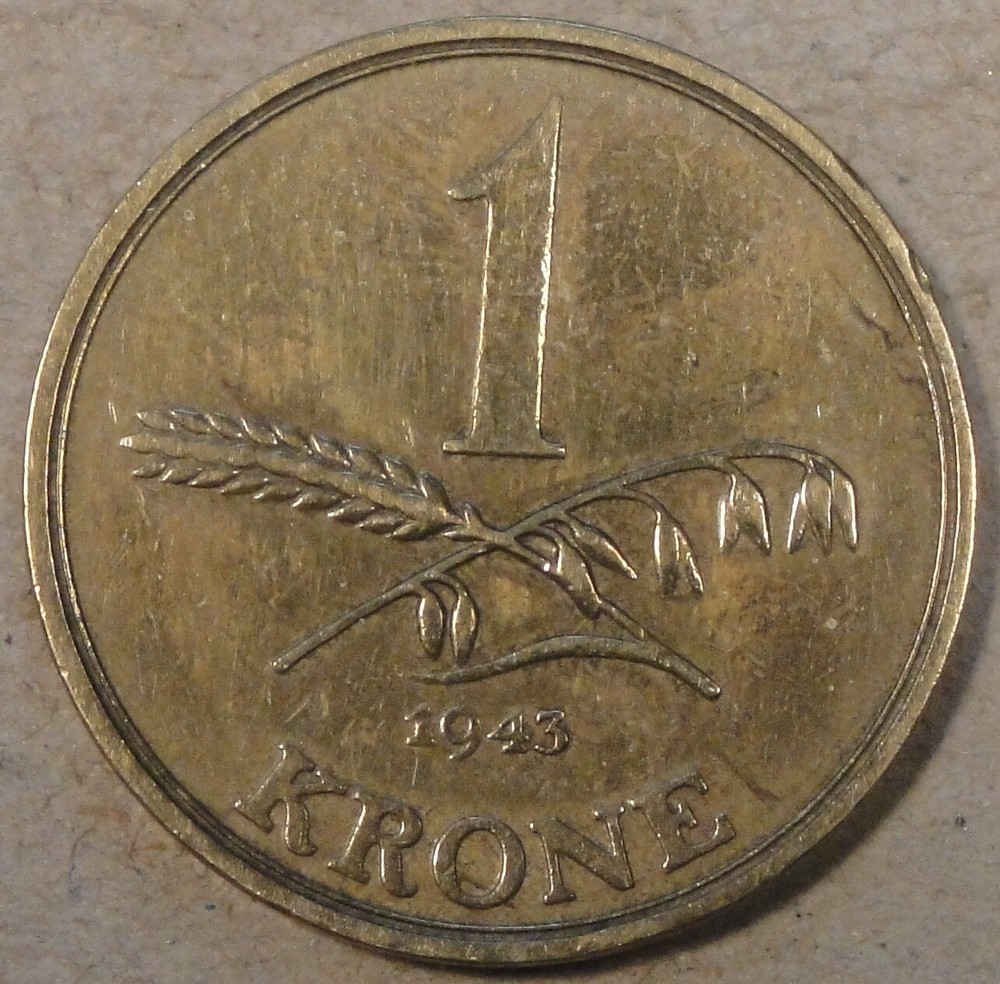 Denmark 1943 Krone as Pictured