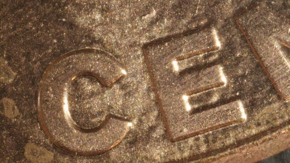 2009-D 95% COPPER Lincoln Cent MASTERPIECE -"Crying Eye" & "Beast 8" MULTI-ERROR