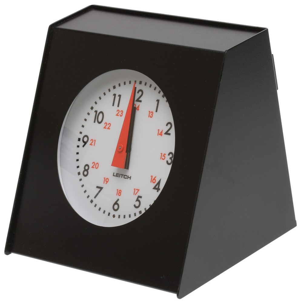 Leitch ADC-5105 5" Studio Analog Desktop Clock SMPTE EBU Timecode Sweep Second