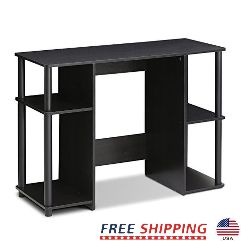 Home Computer Study Desk Laptop Working Table Workstation w/Open Storage Shelf
