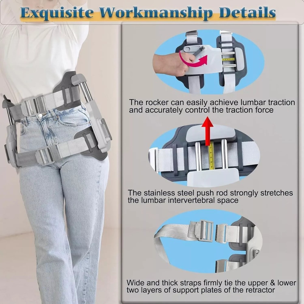 Lumbar Traction Device,Spinal Decompression Devices，lumbar decompression belt