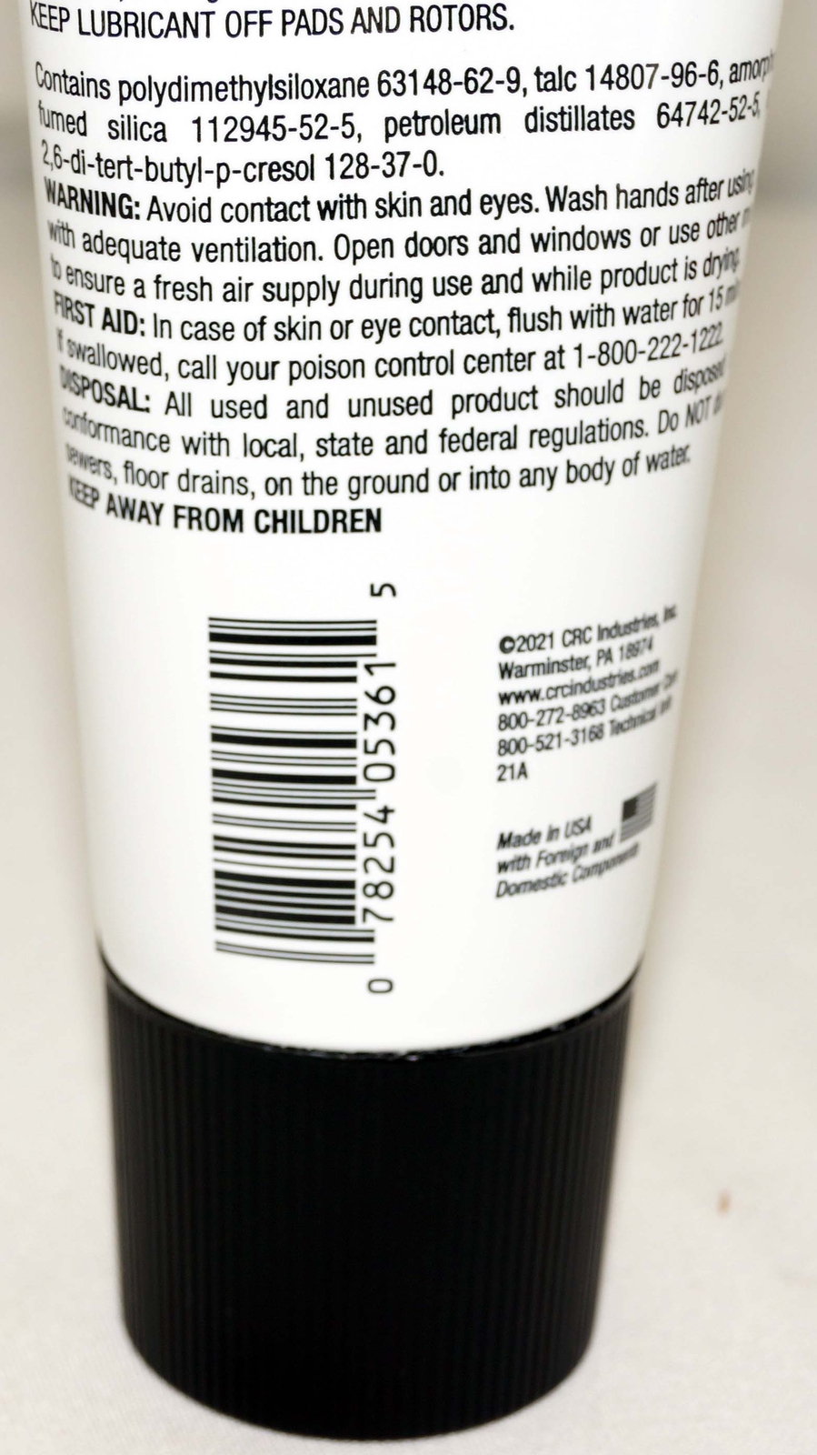 CRC 05361 Silaramic Brake System Grease 5oz