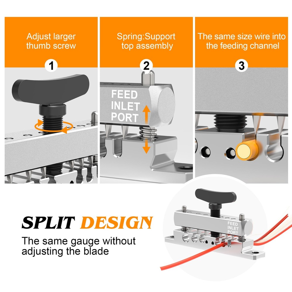 Adjustable & Portable Wire Stripper Machine – High-Efficiency Cable Stripping...